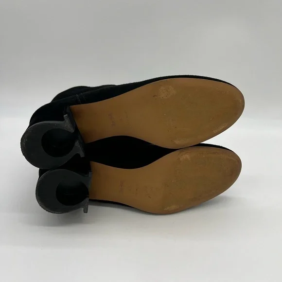 Coach Black GRACIE SUEDE BOOTIE Size